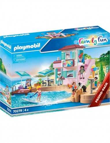 PlayMobil 70279 - Gelateria del porto - PLA70279 | Futurartb2b Ingrosso Giocattoli