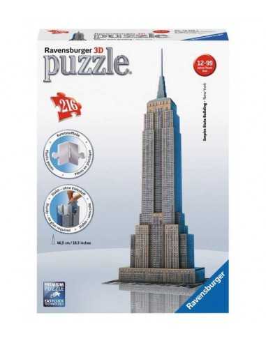 puzzle 3D Empire State Building 216 pezzi - 2104384925138 | Futurartb2b Ingrosso Giocattoli