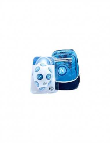 SSC Napoli SchoolPack zaino pi astuccio live match - SEV6D9002005-583 | Futurartb2b Ingrosso Giocattoli