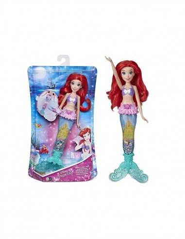 Disney Princess - Bambola Ariel coda luminosa - HASE63875L00 | Futurartb2b Ingrosso Giocattoli