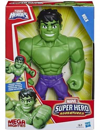 Super Hero Adventures Mega Mighties Hulk - HASE4149ES00/E4132 | Futurartb2b Ingrosso Giocattoli