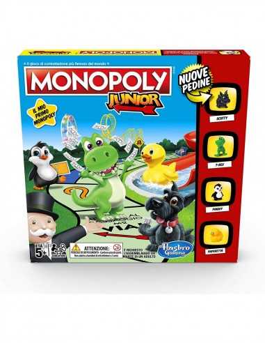 Gioco Monopoly Junior Refresh - HASA6984IT00 | Futurartb2b Ingrosso Giocattoli