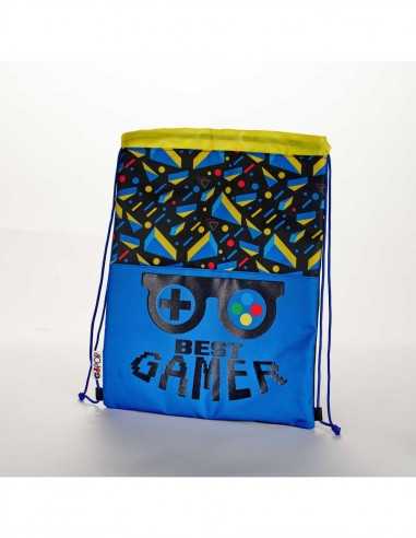 GoPoP - Sacca Zaino Gamer Pixel - GIOGG9C5610 | Futurartb2b Ingrosso Giocattoli