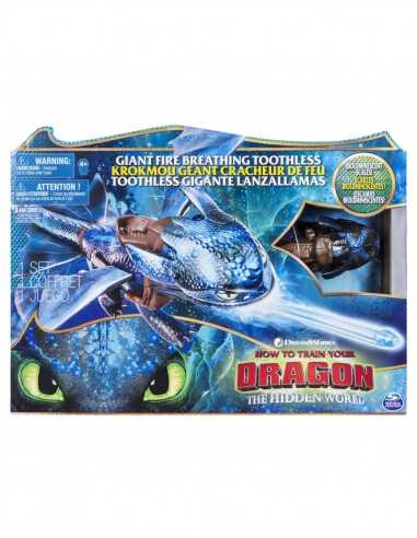 Dragon The Kidden world Sdentato Sputafuoco - TOY6045436 | Futurartb2b Ingrosso Giocattoli