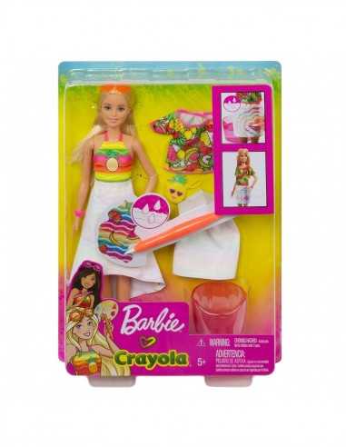 Barbie Bambola Crayola Rainbow fruit surprise - TOYGBK17/GBK18 | Futurartb2b Ingrosso Giocattoli