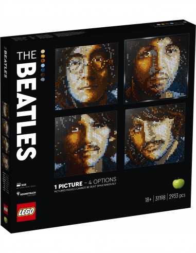 Lego 31198 - Quadro The Beatles - LEG6294856 | Futurartb2b Ingrosso Giocattoli