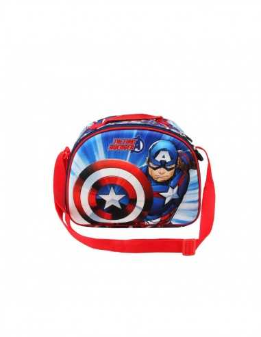 Captain America - Porta merenda 3D The First Avengers - KAR00365 | Futurartb2b Ingrosso Giocattoli