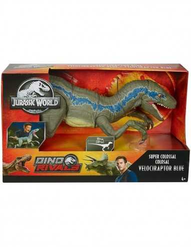 Jurassic World - Mega Velociraptor Blue - MATGCT93 | Futurartb2b Ingrosso Giocattoli