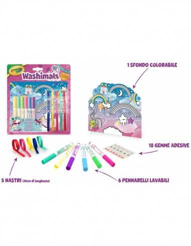 Washimals pets set accessori colora e decora - CRA25-7360 | Futurartb2b Ingrosso Giocattoli