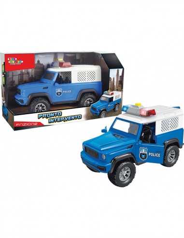 Jeep pronto intervento Polizia a frizione con luci e suoni - TOY27201 | Futurartb2b Ingrosso Giocattoli