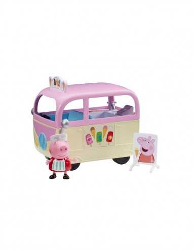 Peppa Pig veicolo con Personaggio Camper dei Gelati - GIOPPC15B02-1 | Futurartb2b Ingrosso Giocattoli