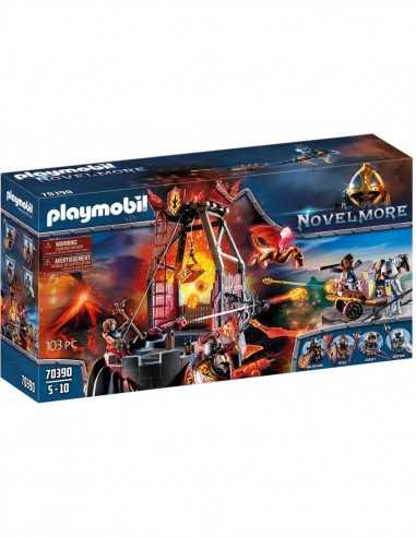 PlayMobil Novelmore 70390 - Miniera di Lava di Burnham - PLA70390 | Futurartb2b Ingrosso Giocattoli