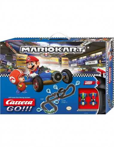 Carrera Toys GO - Mario Kart Mach 8 Set Pista da Corsa con Mario e Luigi - STA20062492 | Futurartb2b Ingrosso Giocattoli