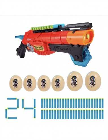 X-Shot Dino Pistola Attack Claw hunter con 24 dardi - TOY4861 | Futurartb2b Ingrosso Giocattoli