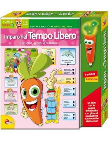 Libro Carotina Maxi Imparo nel Tempo Libero - BIM0002824 | Futurartb2b Ingrosso Giocattoli