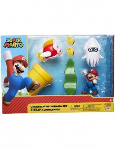 Super Mario - Set Diorama set Subacqueo - JAK40016 | Futurartb2b Ingrosso Giocattoli