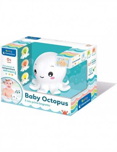 Baby Octopus primo bagnetto con lui e melodie - CLE17407 | Futurartb2b Ingrosso Giocattoli