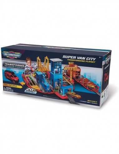 Micro Machines - Super Van City con 1 veicolo - GRAMCM03000 | Futurartb2b Ingrosso Giocattoli