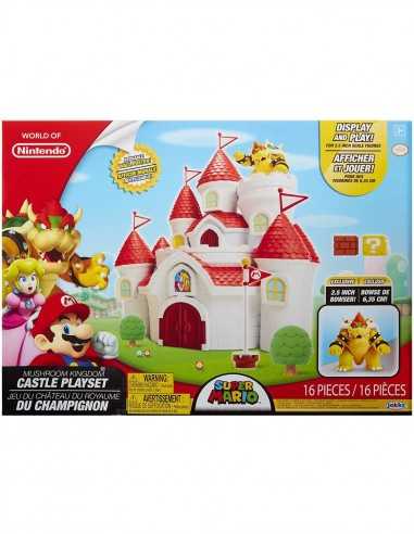 Super Mario - Playset Deluxe Castello Regno dei funghi - JAK58541 | Futurartb2b Ingrosso Giocattoli