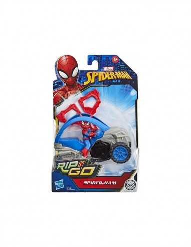 Spider-Man - Veicolo Rip n Go Spider-Ham - HASE73325L00/E7738 | Futurartb2b Ingrosso Giocattoli