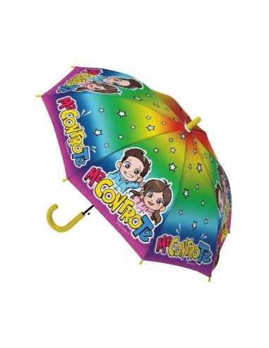 Me Contro Te - Ombrello manuale multicolor raining kids - CORJ01704MC | Futurartb2b Ingrosso Giocattoli