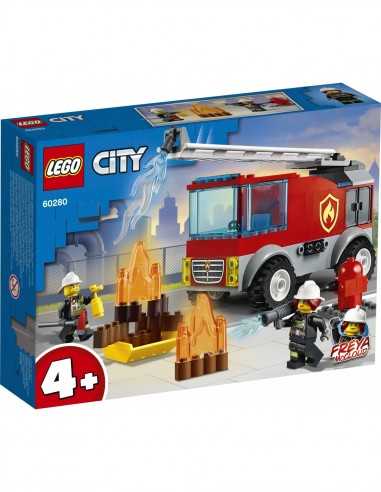 Lego City 60280 - Autopompa con scala - LEG6332414 | Futurartb2b Ingrosso Giocattoli