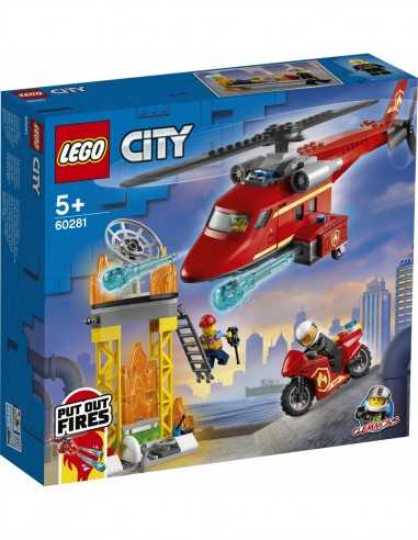 Lego City 60281 - Elicottero antincendio - LEG6332419 | Futurartb2b Ingrosso Giocattoli