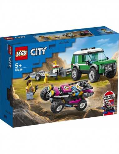 Lego City 60288 - Trasportatore di buggy da corsa - LEG6327972 | Futurartb2b Ingrosso Giocattoli