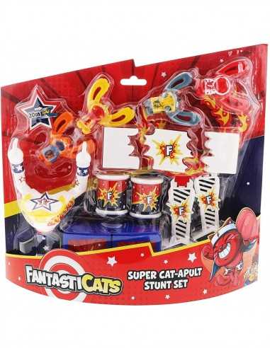 Fantasticats Super Cat-Apult Stunt Set con 4 personaggi e accessori - GOL33125.006 | Futurartb2b Ingrosso Giocattoli