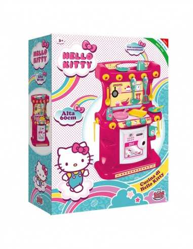 Hello kitty Cucina per bambini 60 centimetri con accessori - GEF02303 | Futurartb2b Ingrosso Giocattoli