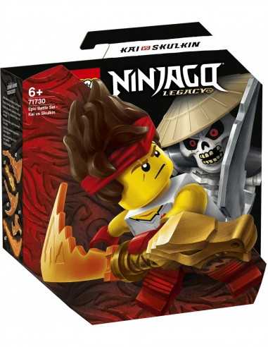 Lego Ninjago 71730 - Battaglia epica - Kai vs Skulkin - LEG6332442 | Futurartb2b Ingrosso Giocattoli