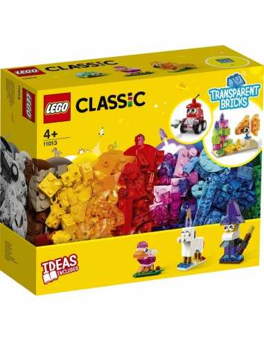 Lego Classic 11013 - Mattoncini trasparenti creativi - LEG6327639 | Futurartb2b Ingrosso Giocattoli