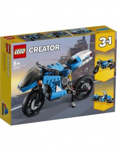 Lego Creator 31114 - Superbike - LEG6327653 | Futurartb2b Ingrosso Giocattoli