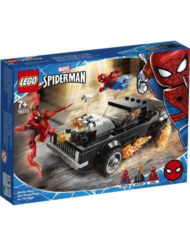 Lego Spider-Man 76173 - Spider-Man e Ghost rider vs Carnage - LEG6332606 | Futurartb2b Ingrosso Giocattoli