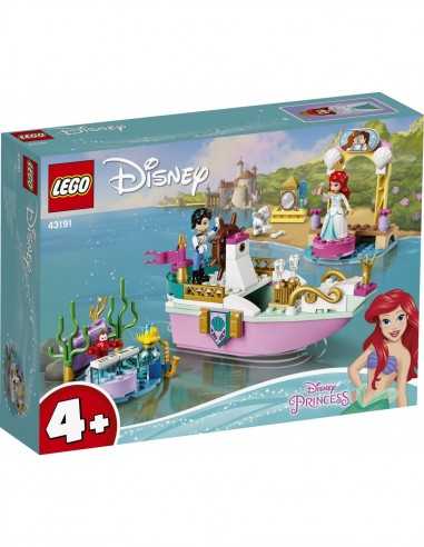 Lego Disney Princess 43191 - La barca della festa di Ariel - LEG6331780 | Futurartb2b Ingrosso Giocattoli