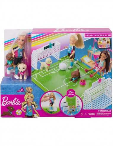 Barbie Chelsea set calcio con bambola - TOYGHK37 | Futurartb2b Ingrosso Giocattoli