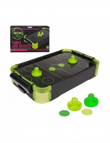 Air Hockey da tavolo in plastica fluorescente - OTB63/3060 | Futurartb2b Ingrosso Giocattoli