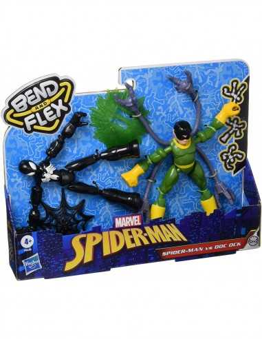 Marvel Spiderman Vs Doc Ock Bend Flex dual pack - HASF0239 | Futurartb2b Ingrosso Giocattoli