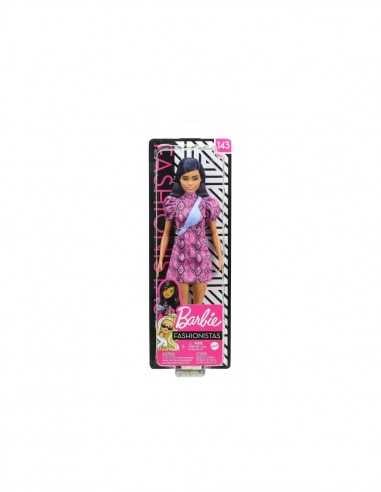 Barbie Fashionistas Bambola Abito stampa rettile 143 - MATFBR37/GXY99 | Futurartb2b Ingrosso Giocattoli