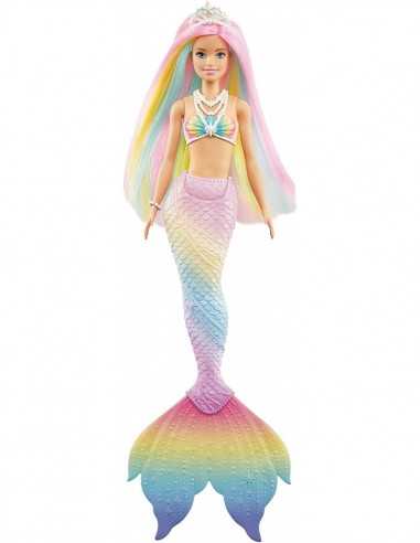 Barbie Dreamtopia Rainbow Sirena cambia colore - MATGTF88/GTF89 | Futurartb2b Ingrosso Giocattoli