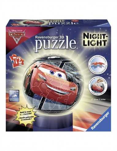 Cars 3 Puzzle Lampada 3D 72 pezzi - GIO118205 | Futurartb2b Ingrosso Giocattoli