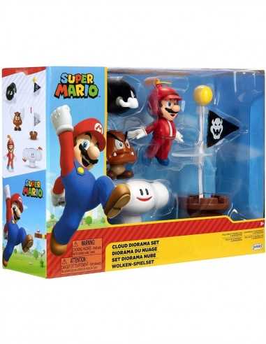 Super Mario Playset Cloud Diorama - JAK40199 | Futurartb2b Ingrosso Giocattoli