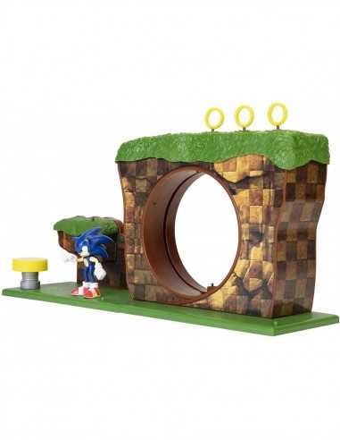 Sonic The Hedgehog PlaySet La collina verde - JAK40393 | Futurartb2b Ingrosso Giocattoli