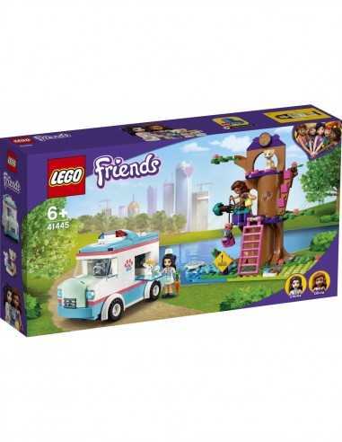 Lego Friends 41445 - L'Ambulanza della Clinica Veterinaria - LEG6333092 | Futurartb2b Ingrosso Giocattoli