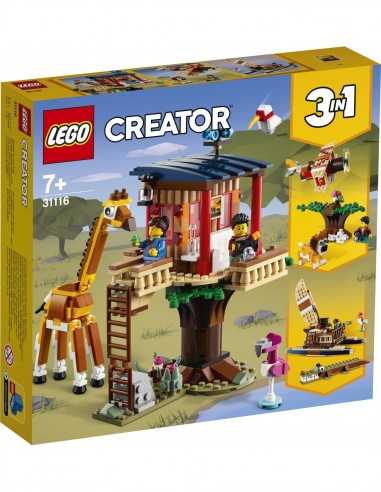 Lego Creator 31116 - Casa sull'albero del safari - LEG6327660 | Futurartb2b Ingrosso Giocattoli