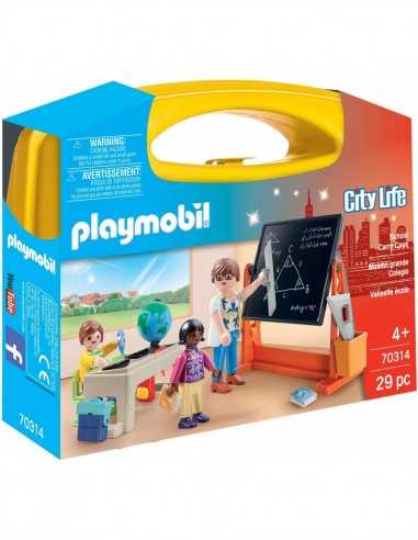 PlayMobil City Life 70314 - Valigetta Scuola Carry case - PLA70314 | Futurartb2b Ingrosso Giocattoli