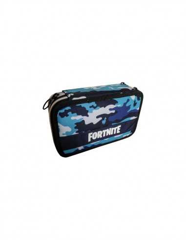 Fortnite Astuccio 3 zip completo camouflage - PAN64998 | Futurartb2b Ingrosso Giocattoli