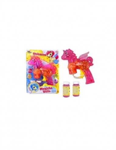 Pistola Spara bolle unicorno a frizione - TOY27393 | Futurartb2b Ingrosso Giocattoli