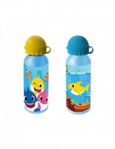 Baby Shark Borraccia in alluminio 500 ML - CORN01023 MC | Futurartb2b Ingrosso Giocattoli