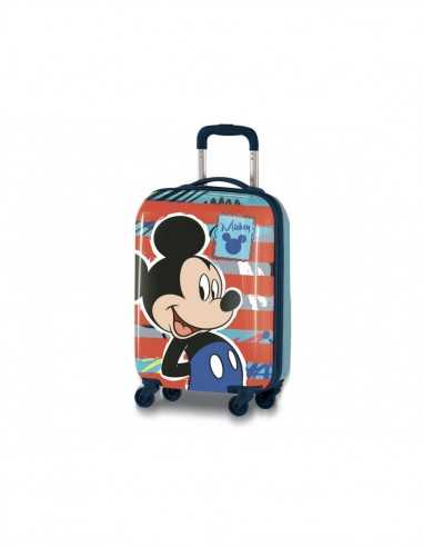 Disney Mickey Mouse Trolley da viaggio rigido 4 ruote - CORD97771 | Futurartb2b Ingrosso Giocattoli